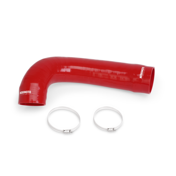 Mishimoto 2016+ Nissan Titan XD Silicone Induction Hose - Red - Image 5